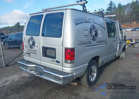 2012 Ford E-250 Commercial z USA, uszkodzony, nr VIN 1FTNE2EW5CDA09709